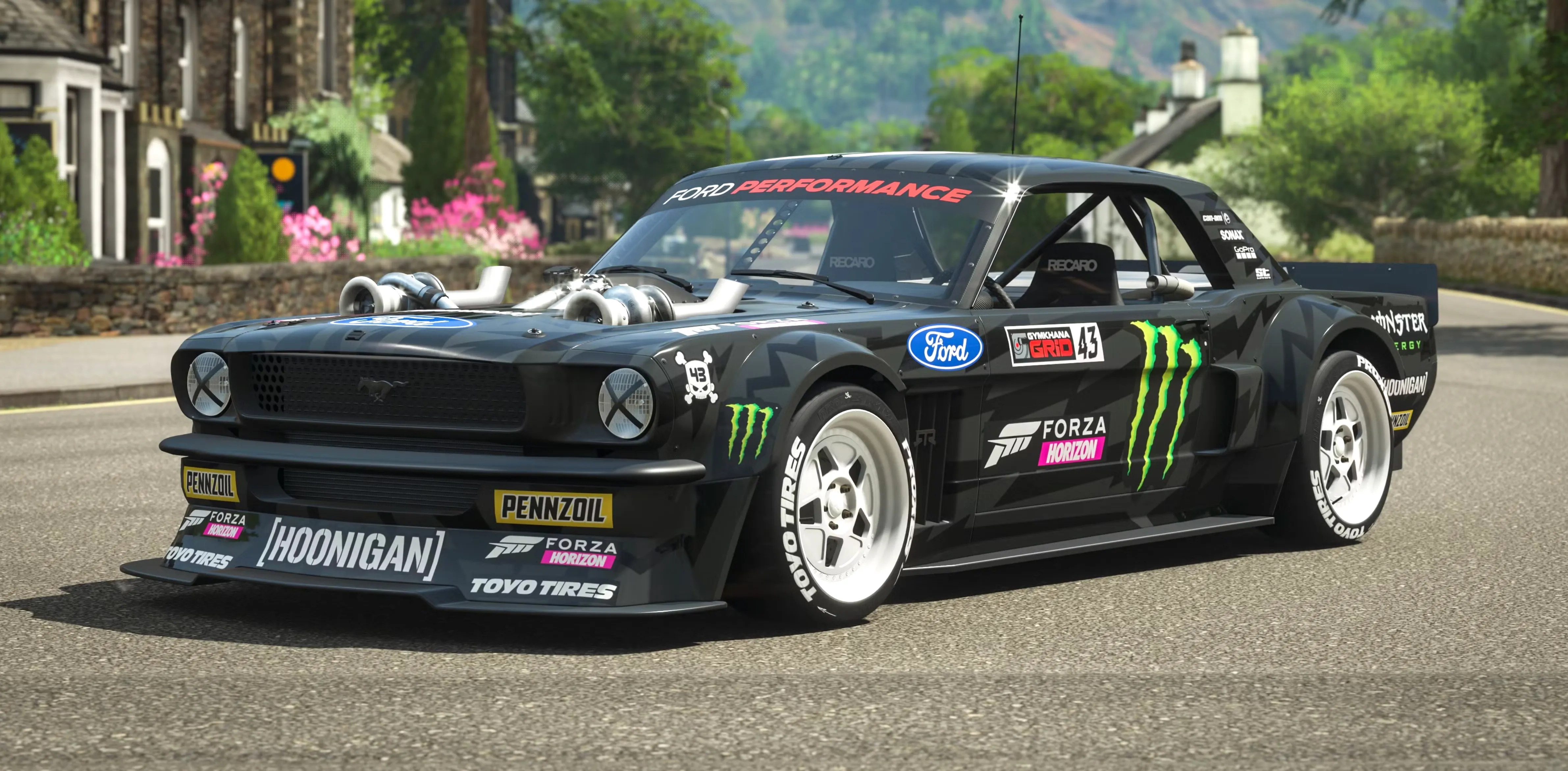 Hoonigan Gymkhana 10 Ford Hoonicorn Mustang forza 5